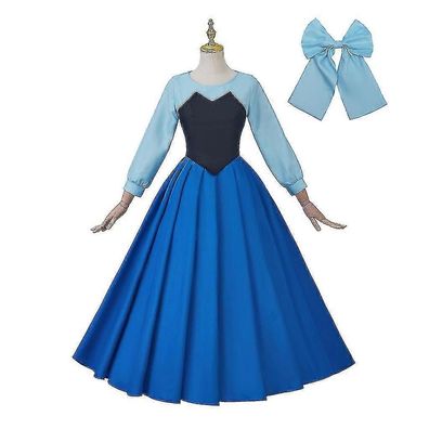 Kleine Meerjungfrau Arielle Kostüm. Ariel Cosplay Kleid für Damen für Halloween