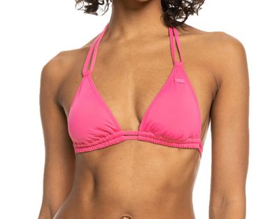 ROXY Bikini Top Beach Classics shocking pink - Größe: XS