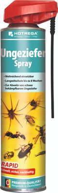 Hotrega Ungeziefer - Spray 600 ml Fliegen Mücken Schnaken Wespen