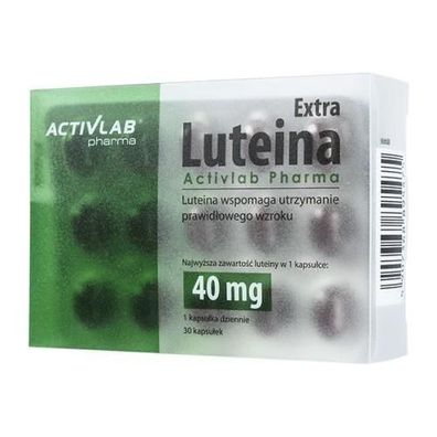 Activlab Pharma Luteina Extra 30 Kapseln - Augenunterstétzung