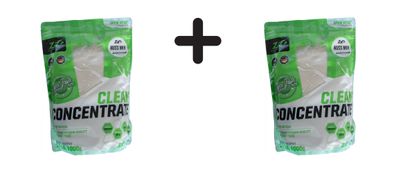 2 x Zec+ Clean Concentrate (1000g) Nut Mix