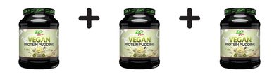 3 x Zec+ Ladies Vegan Protein Pudding (500g) Vanilla