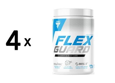 4 x Trec Nutrition Flex Guard (375g) Mango Orange