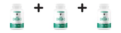 3 x Trec Nutrition Super Omega-3 (120 Caps) Unflavoured