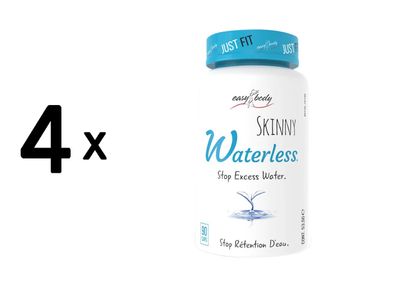 4 x QNT Easy Body Water Less (90)