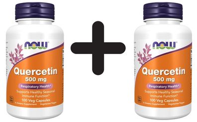 2 x Quercetin, 500mg - 100 vcaps