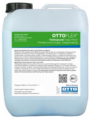 Ottoflex Tiefengrund 5 kg Grundierung Boden Wand Putz Estrich Gipskartonplatten