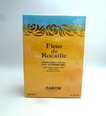 Vintage CARON Fleur de Rocaille - Perfumed Bath and Shower Gel 200 ml