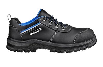 RUNNEX®S3S ESD-Sicherheitshalbschuhe TeamStar 5313 Schwarz/Blau