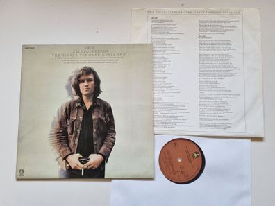Kris Kristofferson - The Silver Tongued Devil And I Vinyl LP Netherlands