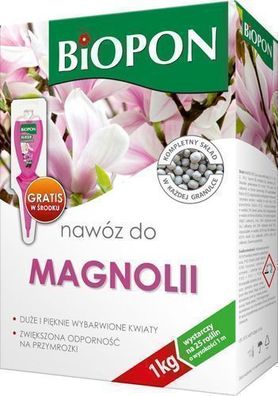 Dünger für Magnolie Magnolien Blühende Bäume Pflanzendünger Blumendünger 1kg