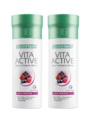 Vita Active Rote Früchte 2er Set 300 ml