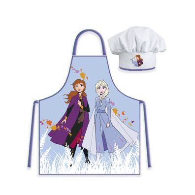 Disney Frozen Küchenset für Kinder – Schürze und Mütze für kreatives Kochen