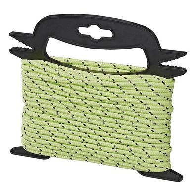 Spannleine 4mm x 20m Glow-in-the-dark auf Haspel