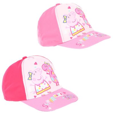 Peppa Pig Cap – Bunte Kinder Kappe mit süßem Peppa Wutz Motiv, 100% Baumwolle