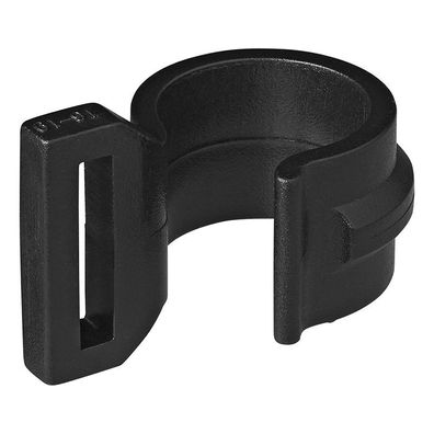 Zeltschelle für Zeltstange 20-25mm mit Schlitz schwarz