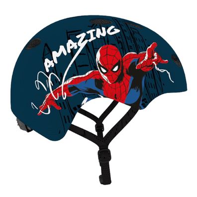 Marvel Spider-Man Sporthelm Leichter Kopfschutz für Kinder 52-56 cm