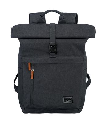 Travelite BASICS Rollup Rucksack grau