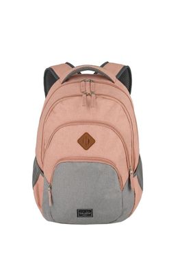 schicker Travelite Basics Freizeitrucksack rose grau