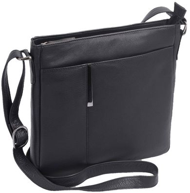 Lemondo Ledertasche, schwarz, elegant