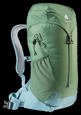 grüner Deuter Freizeitrucksack AC Lite 22 SL aloe-dusk, 22 Liter, kurzer Rücken