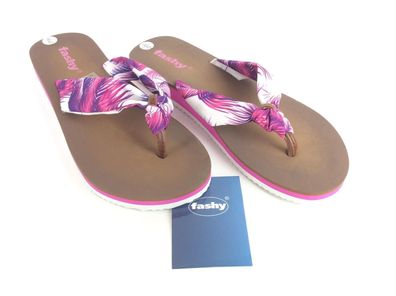 Fashy FlipFlop braun/pink