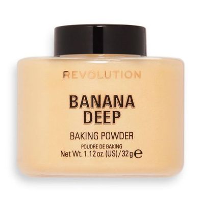 Makeup Revolution Puder Gesichtspuder Banane Tief, 32g