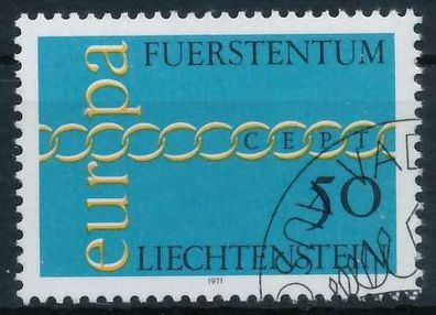 Liechtenstein 1971 Nr 545 gestempelt SB58372