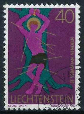 Liechtenstein 1971 Nr 543 gestempelt SB58356