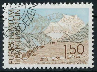 Liechtenstein 1972 Nr 577 gestempelt SB584B6