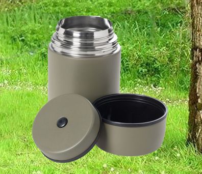 NEU Esbit Thermobehälter Food 0,75L oliv für Camping Outdoor Survival Bushcraft