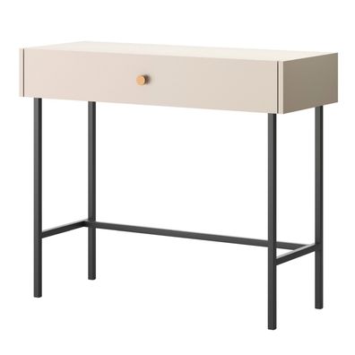 Selsey Divenos - Schminktisch mit Schublade, Greige, 93 cm