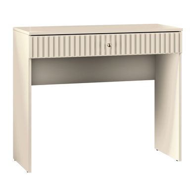 Selsey Caletto - Schminktisch mit Schublade, beige, 92 cm