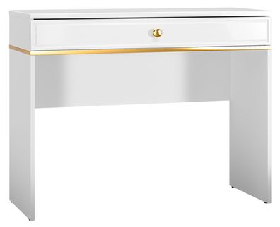 Selsey DARRBY - Schminktisch mit Schublade, weiß, 100 cm