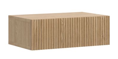 Selsey Nolie - Nachtkonsole mit Schubalde, Eichenholzoptik, 50 cm