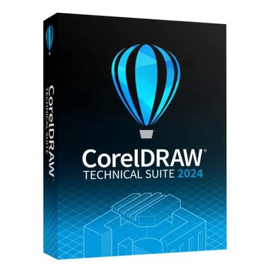 CorelDRAW Technical Suite 2024, Vollversion, Deutsch, Windows