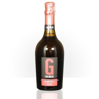 Casa Gheller G CASA Gheller Cuvee Brut ROSE Spumante 0.75 Liter