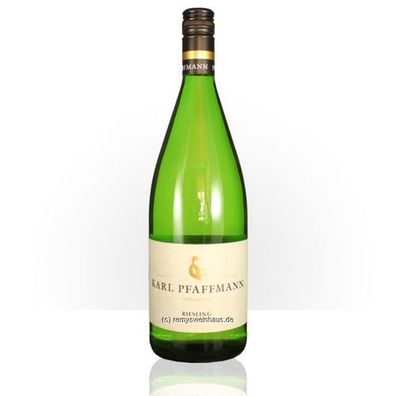 Karl Pfaffmann 2023 (1L) Riesling trocken (10) Pfalz Dt. Qualitätswein 1.00 Lit