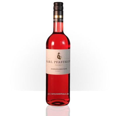 Karl Pfaffmann 2024 Dornfelder Rosé trocken (103) Qualitätswein 0.75 Liter