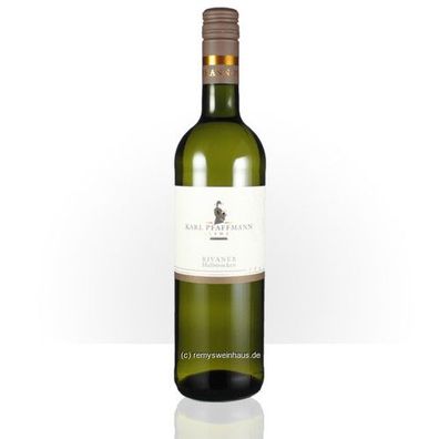 Karl Pfaffmann 2023 Rivaner halbtrocken (20) Pfalz Dt. Qualitätswein 0.75 Liter