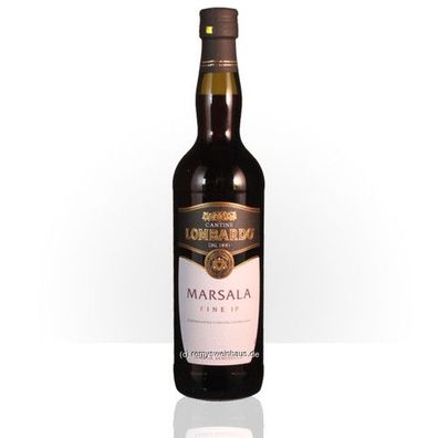 Lombardo Marsala Fine Ambra Semisecco DOC 0.75 Liter