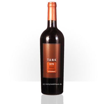 Camivini 2019 TANK No.73 Merlot Appassimento IGT 0.75 Liter
