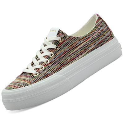 Tamaris Damen Plateau Sneaker Multicolor 1-23744-42/9A2