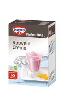 Dr. Oetker Rotweincreme ohne Kochen