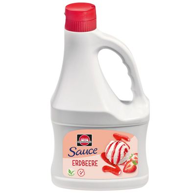 Schwartau Dessert Sauce mit genussvollem Erdbeere Geschmack 1540ml