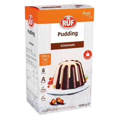 RUF Schokoladen Puddingpulver Großpackung köstlich süß 1000g
