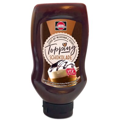 Schwartau Coffee Shop Topping mit Schokoladen Geschmack 250ml