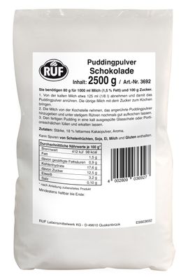 RUF Pudding Schokolade