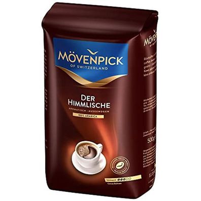 Mövenpick Der Himmlische ganze Hochland Arabica Kaffeebohnen 500g