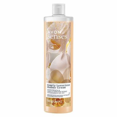 AVON senses Simply Luxurious Duschcreme 500 ml